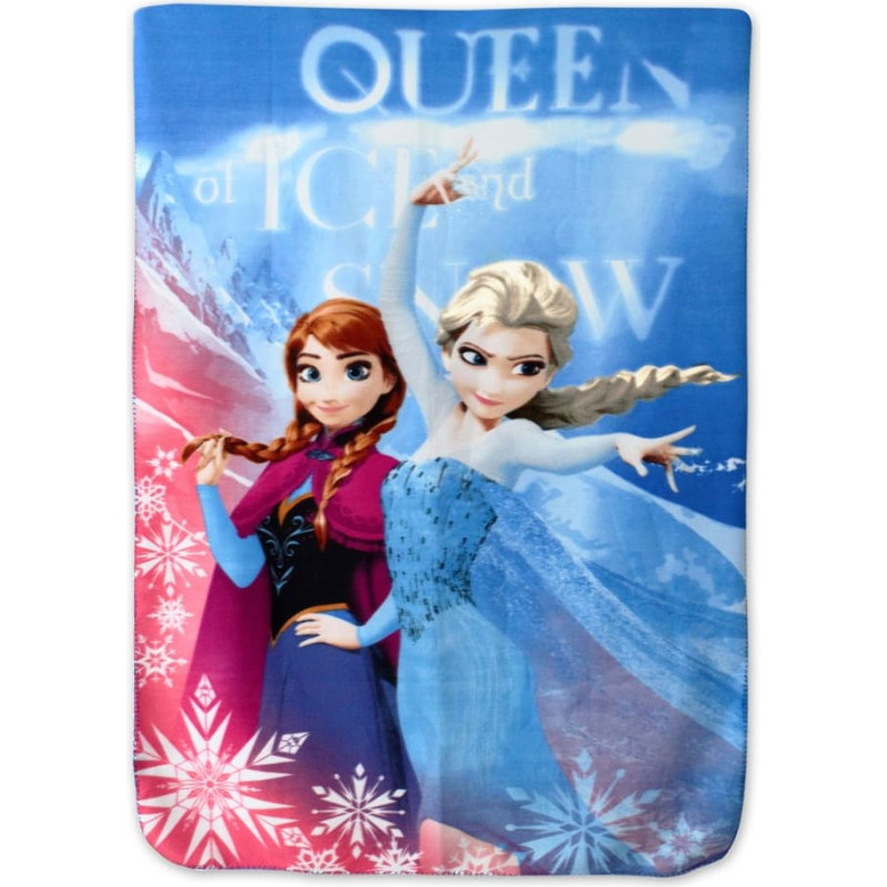 Flīsa sega 100x150 Frozen Frozen 0781 Anna Elsa bērnu pleds