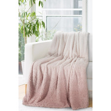 Mikrošķiedras sega 170x210 Zack rozā nokrāsas jēra gaļa