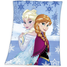 Flīsa sega 130x160 Frozen Frozen 5376 Anna Elsa bērnu pleds