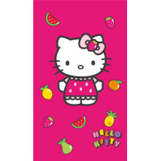 CTI Bērnu dvielis 70x120 Hello Kitty 2477 Fruity 320 g/m2 kokvilna