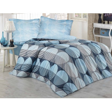 Kokvilnas gultas veļa 160x200 Zara Blue Exclusive premium