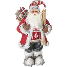 Ziemassvētku rotājums Santa Claus Edie 3 28x19x60 sarkans balts