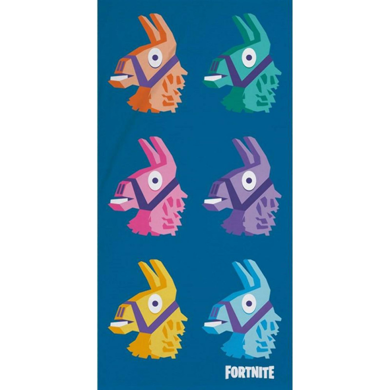 Pludmales dvielis 70x140 Fortnite spēļu lamas 3847