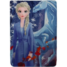 Sega Flīsa sega 100x140 Frozen Frozen Elsa vienradzis zirgs ponijs zirga lapas 2487 pleds