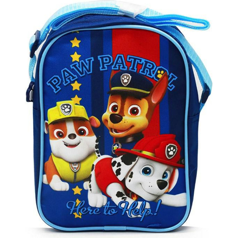 Viena pleca soma Paw Patrol Paw Chase Marshall Rubble tumši zila soma 7499