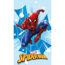 Pludmales dvielis 70x140 Spiderman Spider Man zils sarkans 5724