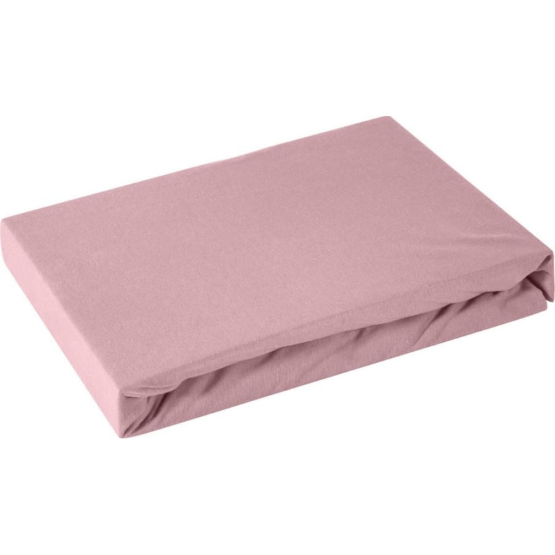 Džersija palags ar elastīgo joslu 120x200 pulveris augstajam matracim 25 cm 125 g/m2