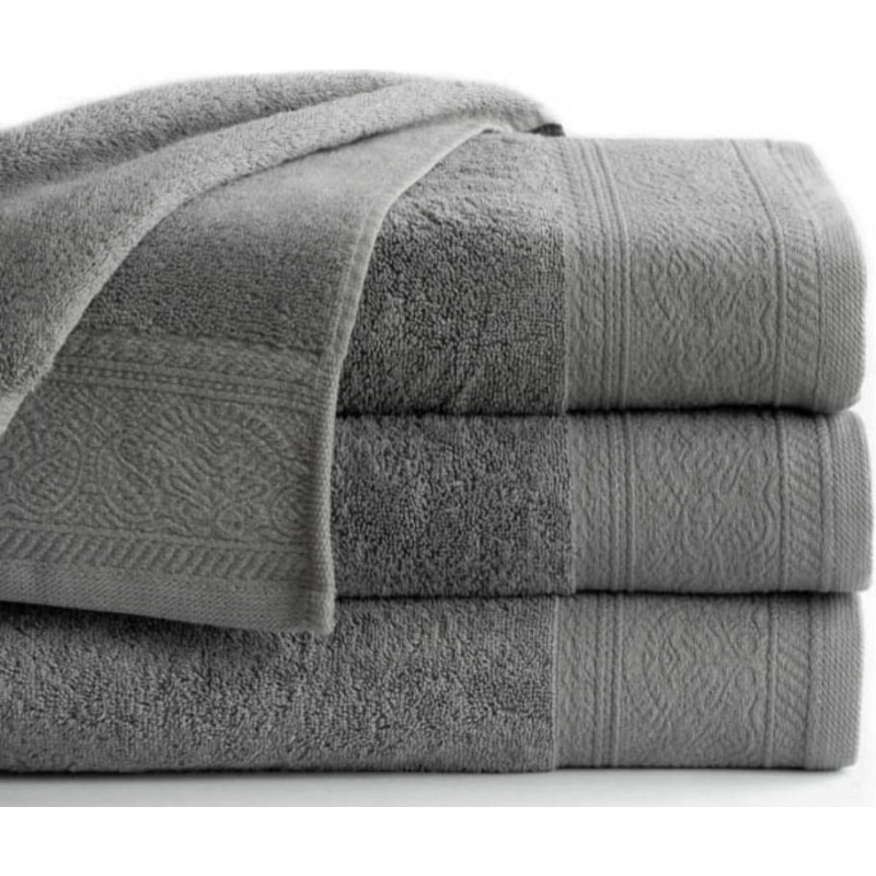 Massimo dvielis 70x140 pelēks 114 550 g/m2 frotē