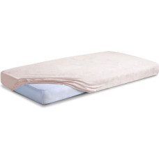 Frotē palags ar gumiju 220x200, pūderrozā 12 Premium