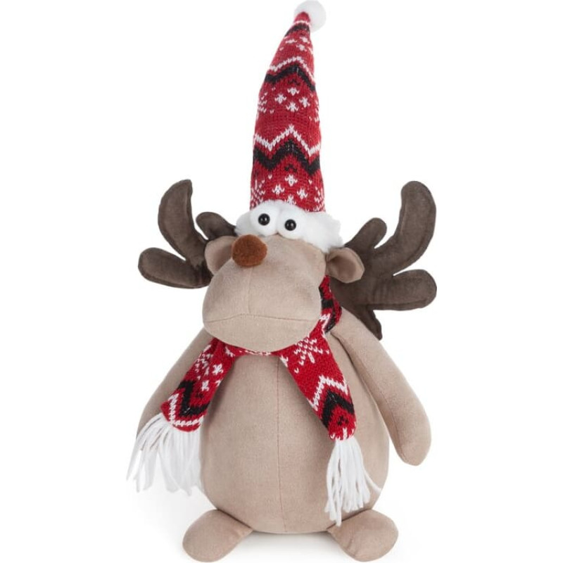 Ziemassvētku rotājums Lelle lelle 23x17x44 bēša