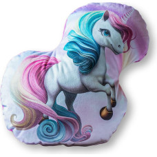 Mīļa spilvens Formas 33x22 015 Unicorn, rozā