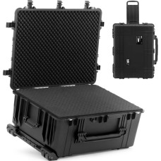 MSW Aizsargājošs transportēšanas maciņš uz riteņiem ar izvelkamu rokturi 79 x 59,5 x 36,5 cm 123 l