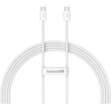 Baseus USB-C kabelis 30W PD 480Mb/s Superior Series ll 2m balts