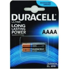 DURACELL MX 2500 ULTRA POWER AAAA (LR61) BLISTERA IEPAKOJUMĀ 2GB.