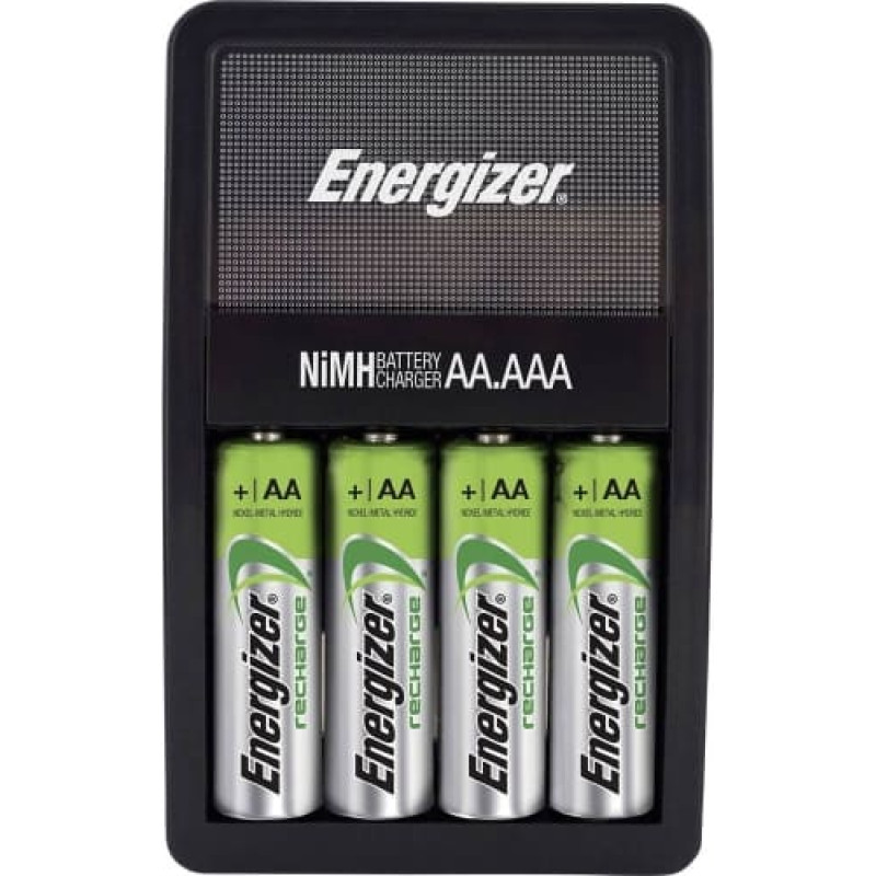 Energizer Maxi lādētājs AA|AAA ar 4 AA 2000mAh akumulatoriem