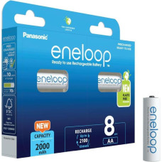 Panasonic Eneloop AA 2000mAh rechargeable - 8 pcs