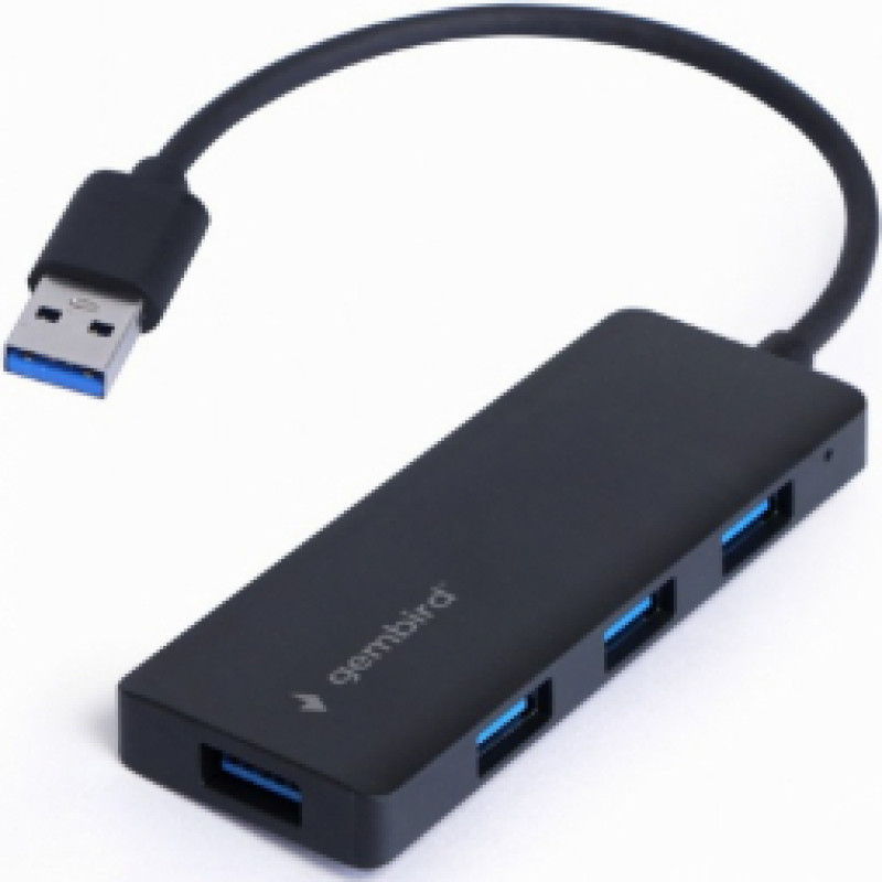 Hubs Gembird USB 3.1 4-port hub USB 3.1 (Gen 1) Black