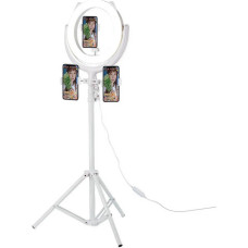 Selfie Holder with Ring LED Light (white)