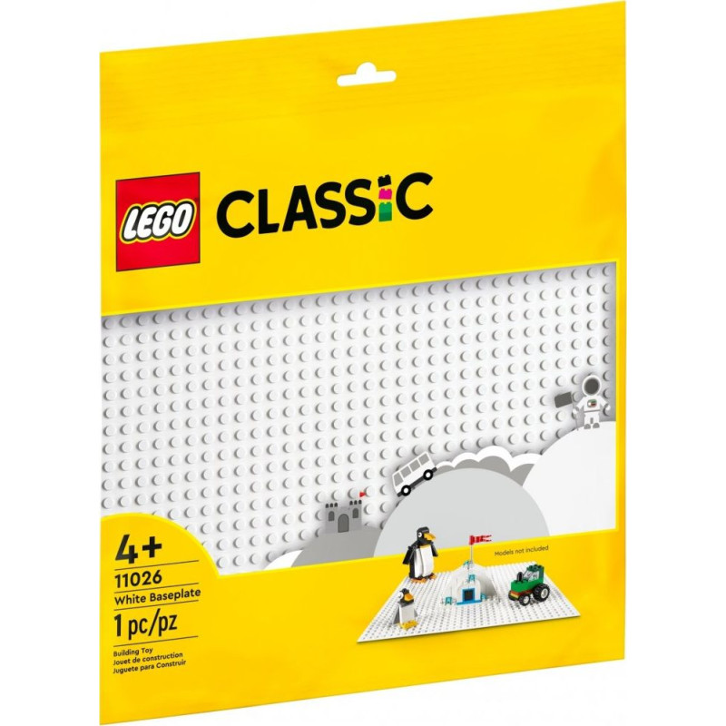 Lego Classic 11026 White Baseplate