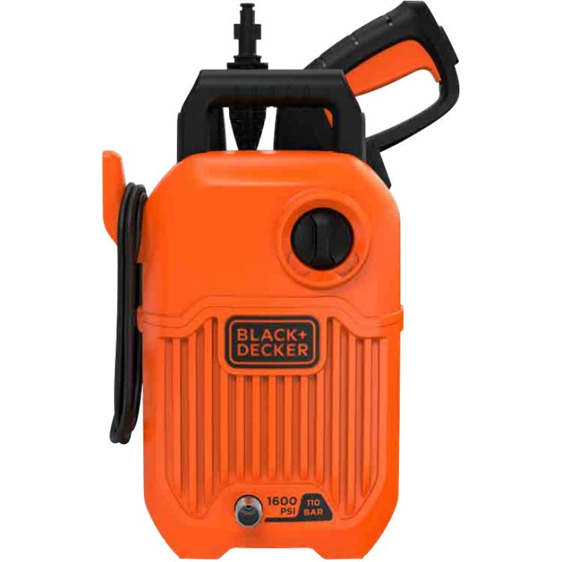 Black&Decker Vertikāls, kompakts augstspiediena mazgātājs 1300W, Black+Decker [BEPW1300-QS] 110 bar