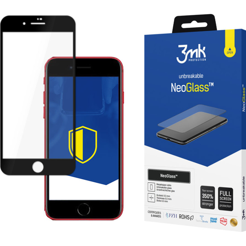 Apple iPhone SE 2020|2022 Black - 3mk NeoGlass™ screen protector