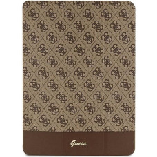 Guess 4G Stripe Allover case for iPad Pro 12.9" - brown