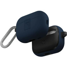 UNIQ etui Clyde Lock Case AirPods Pro 2 (2022|2023) niebiesko-ciemnoszary|royal blue-dark grey