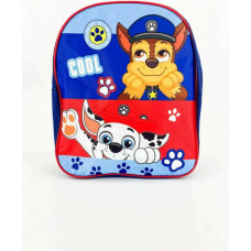 Paw Patrol 6 zili sarkana viena nodalījuma bērnudārza mugursoma P24