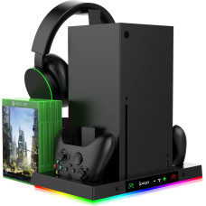 iPega XBX023S Multifunctional Charging RGB Stand with Cooling for Xbox Series X