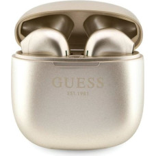 Guess słuchawki Bluetooth GUTWST26PSD TWS + stacja dokująca złoty|gold Classic EST Logo