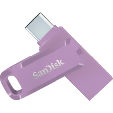 Zibatmiņa SanDisk Ultra Dual Drive Go USB-A | USB Type-C 64GB Lavender