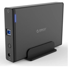 Orico 3.5'' HDD enclosure, USB 3.0, SATA (black)