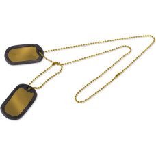 Mil-Tec DOG-TAG - Zelts