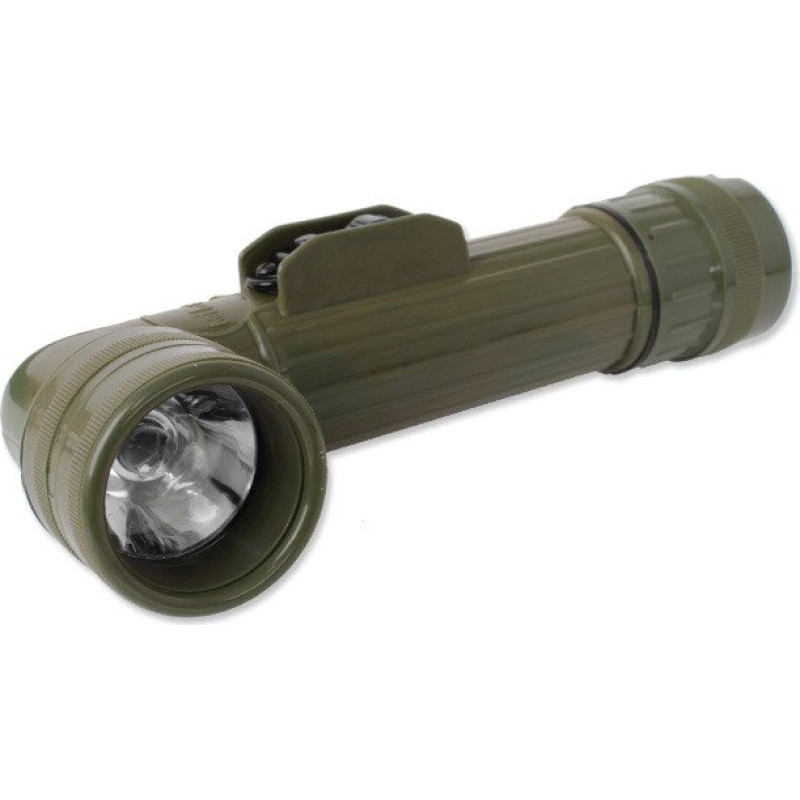 Mil-Tec - Leņķa lukturītis R20 - OD zaļš - Halogēns - 15142001