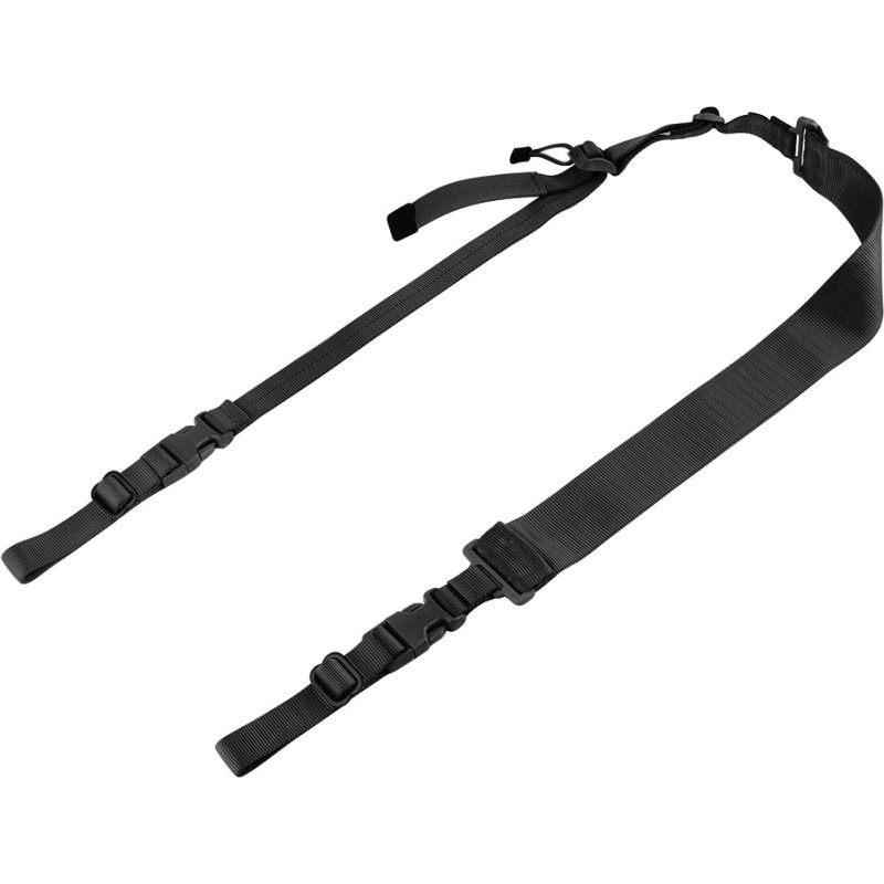 Cetacea Tactical - Quick Adjust Polstered 2 Point Sling - Melns - TA-20C2PS-BLK