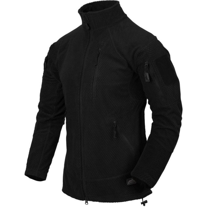 Helikon - Alpha Tactical Grid flīsa jaka - melna - BL-ALT-FG-01 (XL)