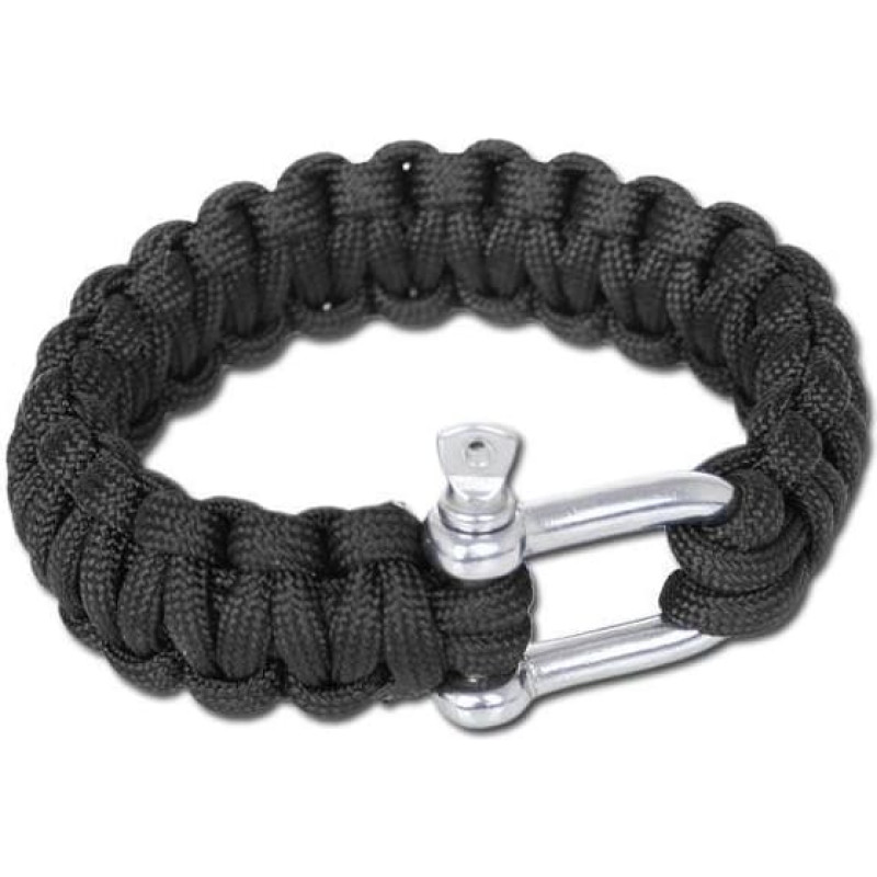 MFH - Izdzīvo&scaron;anas rokassprādze - melna (M)