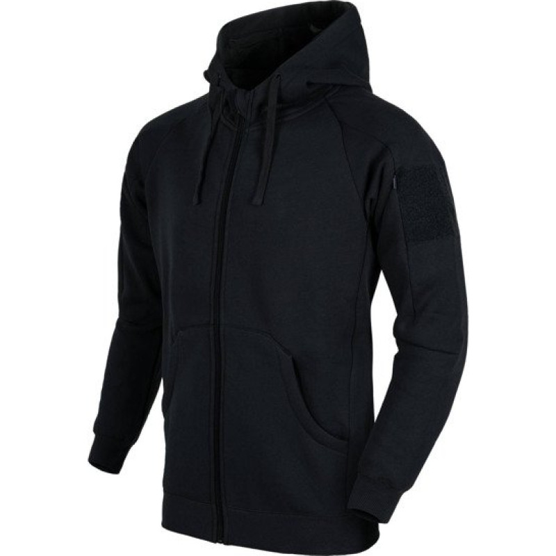 Helikon - Urban Tactical Hoodie Lite - FullZip - Melns - BL-ULF-CB-01 (XL)