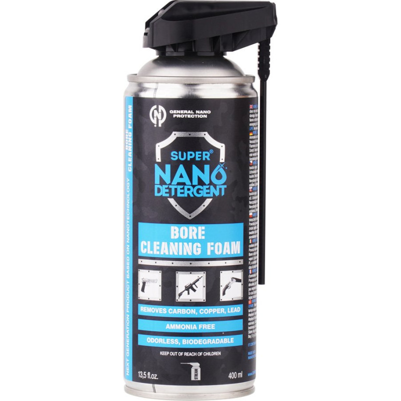 General Nano Protection - Super Nano mazgāšanas līdzeklis urbuma tīrīšanas putas - Spray - 400 ml