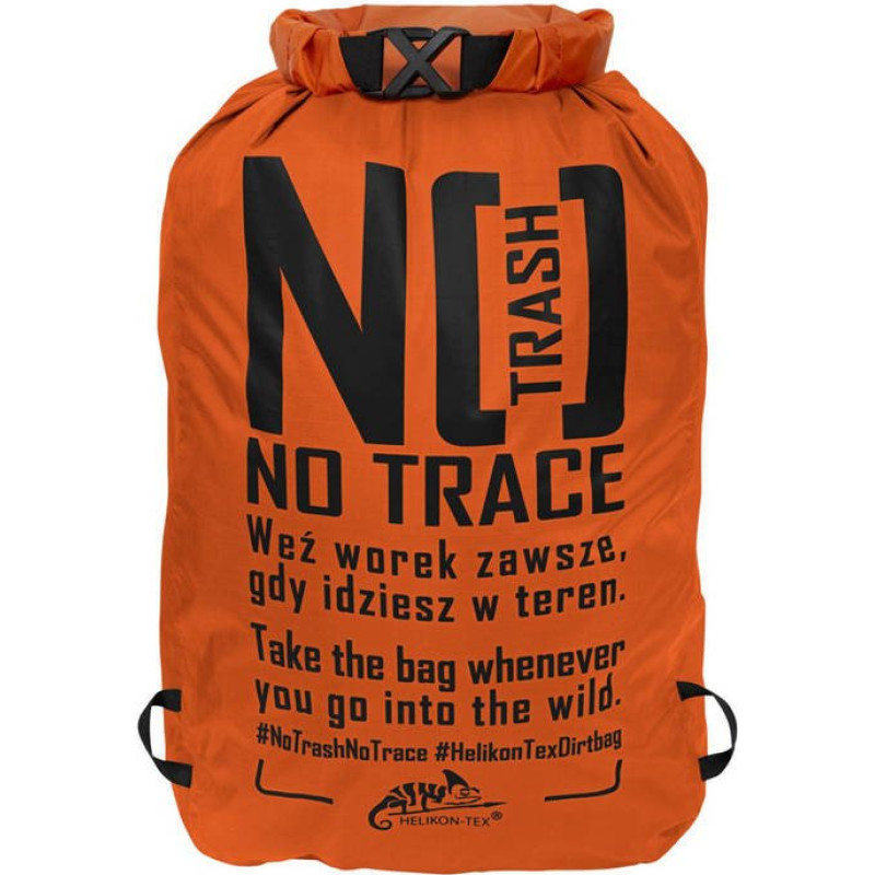 Helikon - Netīrumu maiss 10 L — oranžs/melns — AC-DTB-NL-2401A