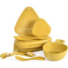 Light My Fire - Outdoor MealKit™ ceļojumu trauku komplekts - 8 gabali - MustyYellow - 2418410210