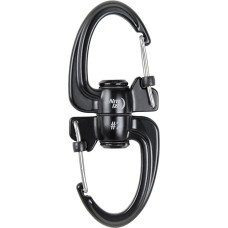 Nite Ize - S-Biner 360 SlideLock dubultā karabīne #2 - melna - SBLR2-01-R3