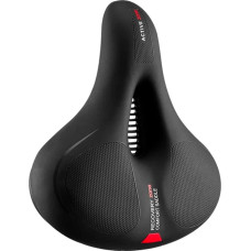 Rockbros AQ-6090R bicycle saddle - black and red