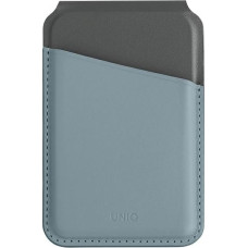 UNIQ Lyden DS magnetyczny portfel RFID i stojak na telefon niebiesko-czarny|washed blue-black