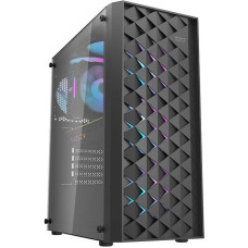 Darkflash DK351 computer case + 4 fans (black)