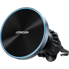 Joyroom magnētiskais turētājs 15W bezvadu lādētājs gaisa ventilācijas atverei, melns (JR-ZS240)