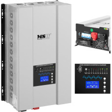 MSW MPPT off-grid saules invertora invertors LCD fotoelementiem 8000 W