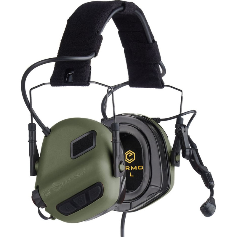 Earmor -&nbsp;M32&nbsp;PLUS sakaru austiņas&nbsp;&mdash; zaļa lapotne&nbsp;&mdash; M32-FG (PLUS)