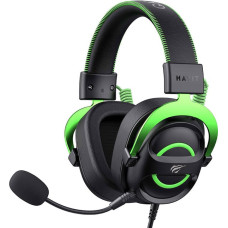 Gaming Headphones Havit H2002E (Black-Green)