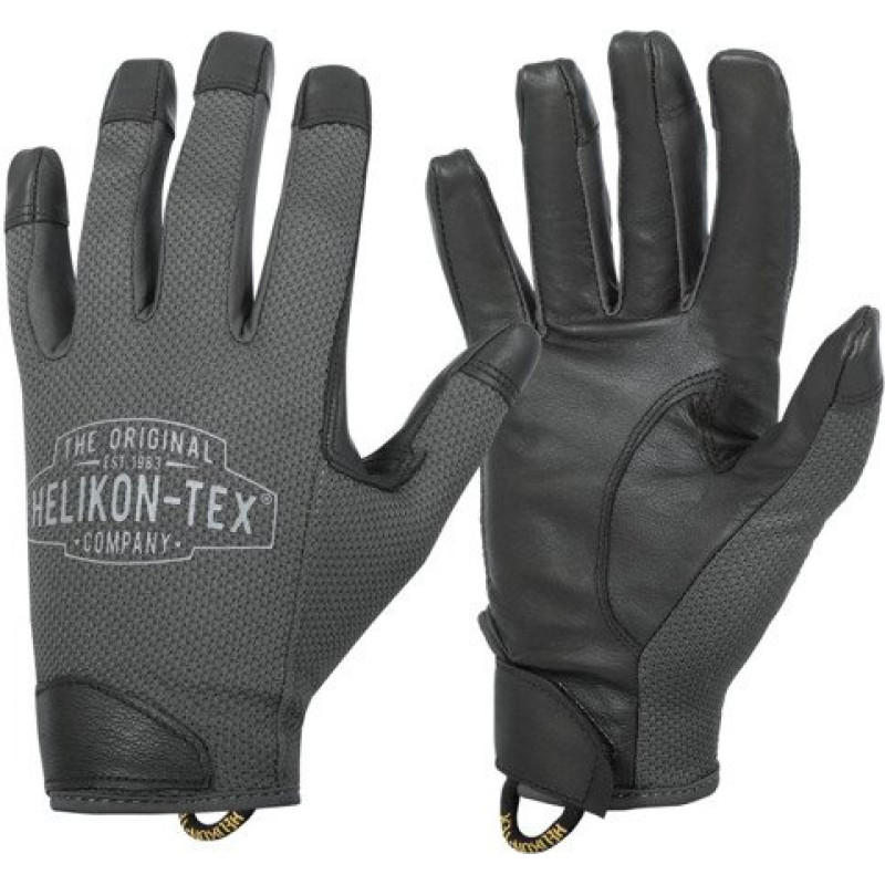 Helikon - Rangeman taktiskie cimdi - melni / ēnu pelēki - RK-RGM-KL-3501A (S)